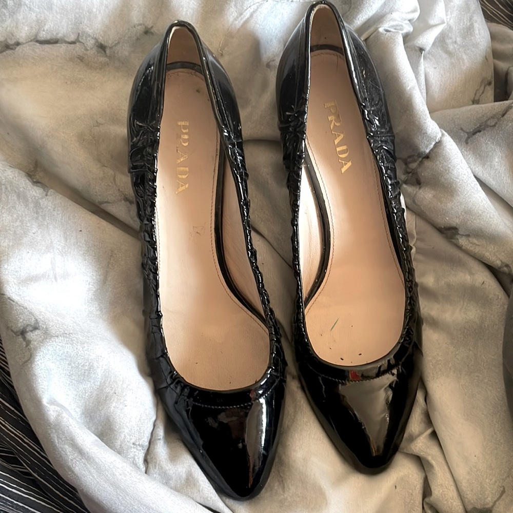 Prada kitten heels, women’s 39/8.5